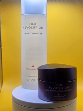 MISSHA Time Revolution The First Essence 5X 150ml + Night Cream Set
